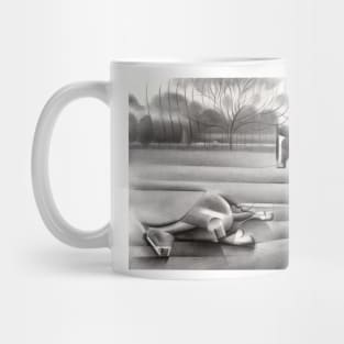 Hommage to a dying horse – 02-03-18 Mug